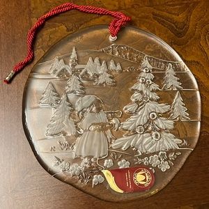 Walther Glass Germany Christmas Ornament.